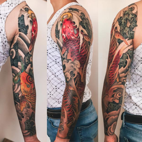 Freehands tattoo artist - Han - Dreamhands tattoo Auckland - coverup ...
